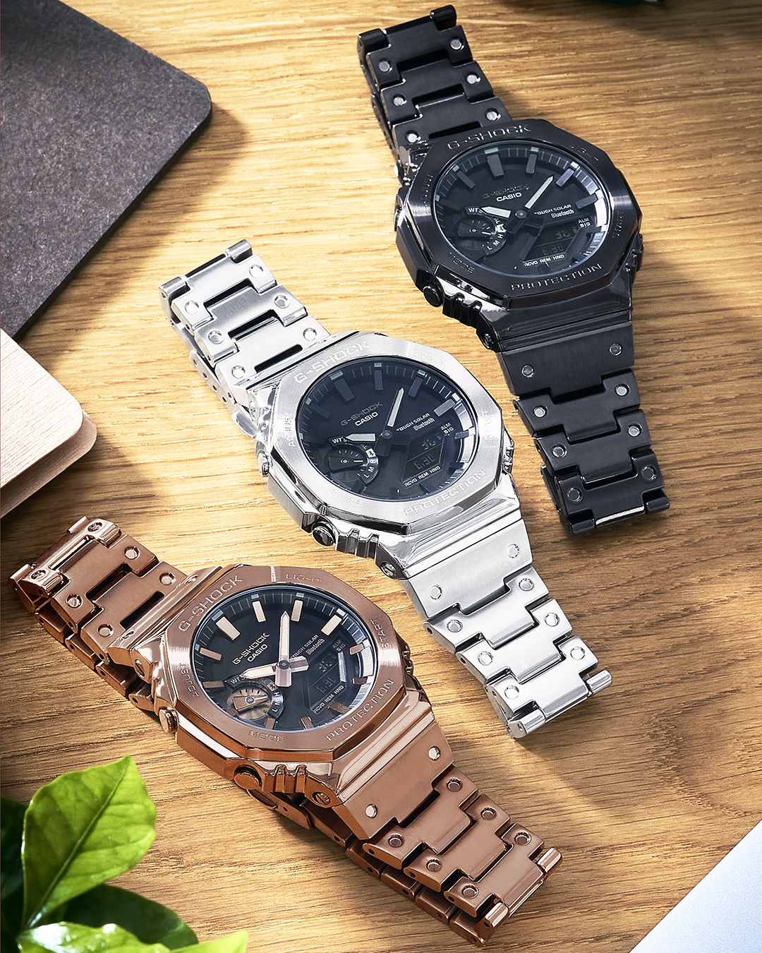 Casio GSHOCK drops new full metal GMB2100 CasiOak