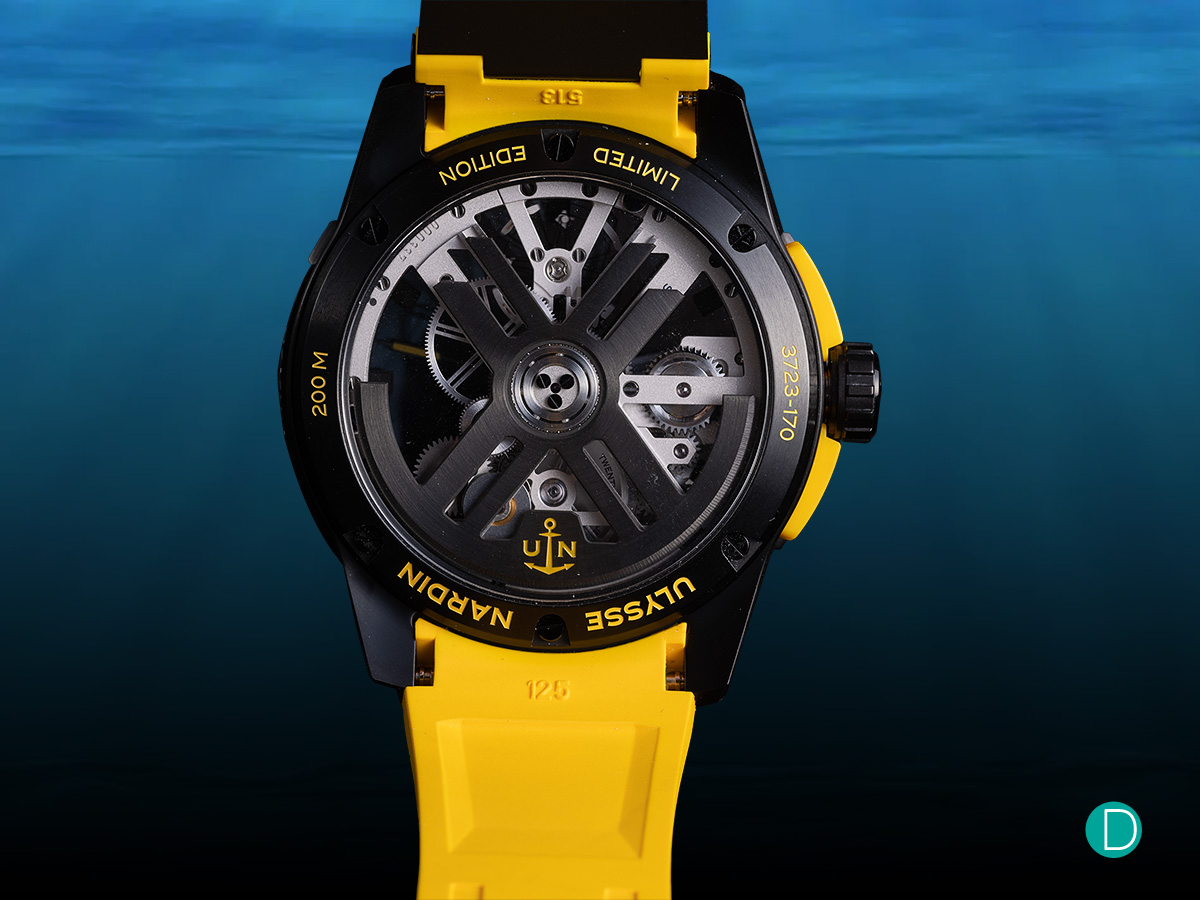 new Ulysse Nardin Diver X Skeleton Black EVERYTIME LIMITED