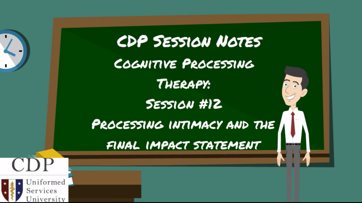 CPT Session Notes Center for Deployment Psychology