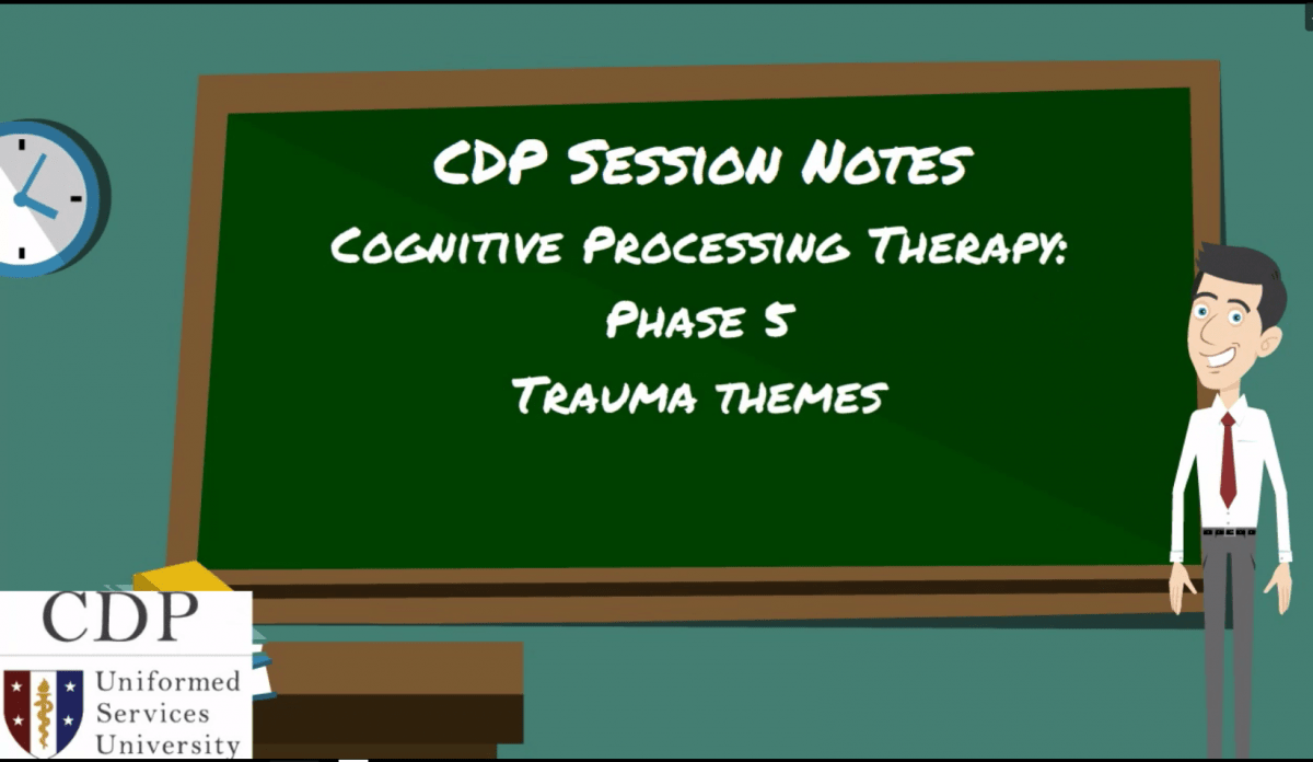 CPT Session Notes Center for Deployment Psychology