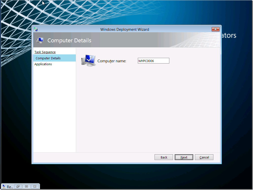 Generate computer names based on folder content Deployment Research