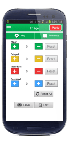 triage - CERT App, First Responder app, Emergency Responder app