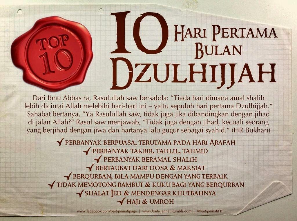 Keutamaan Bulan Dzulhijjah dan Amalan-Amalannya (Bag. 2) - Syariah Online  DepokSyariah Online Depok
