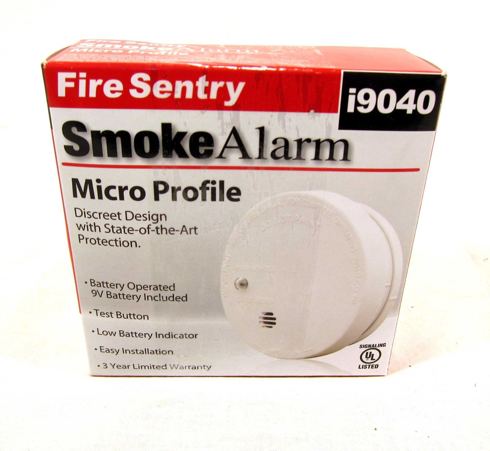 Kidde Fire Sentry™ Battery Operated 4” Smoke Alarm i9040 | Depot Safety