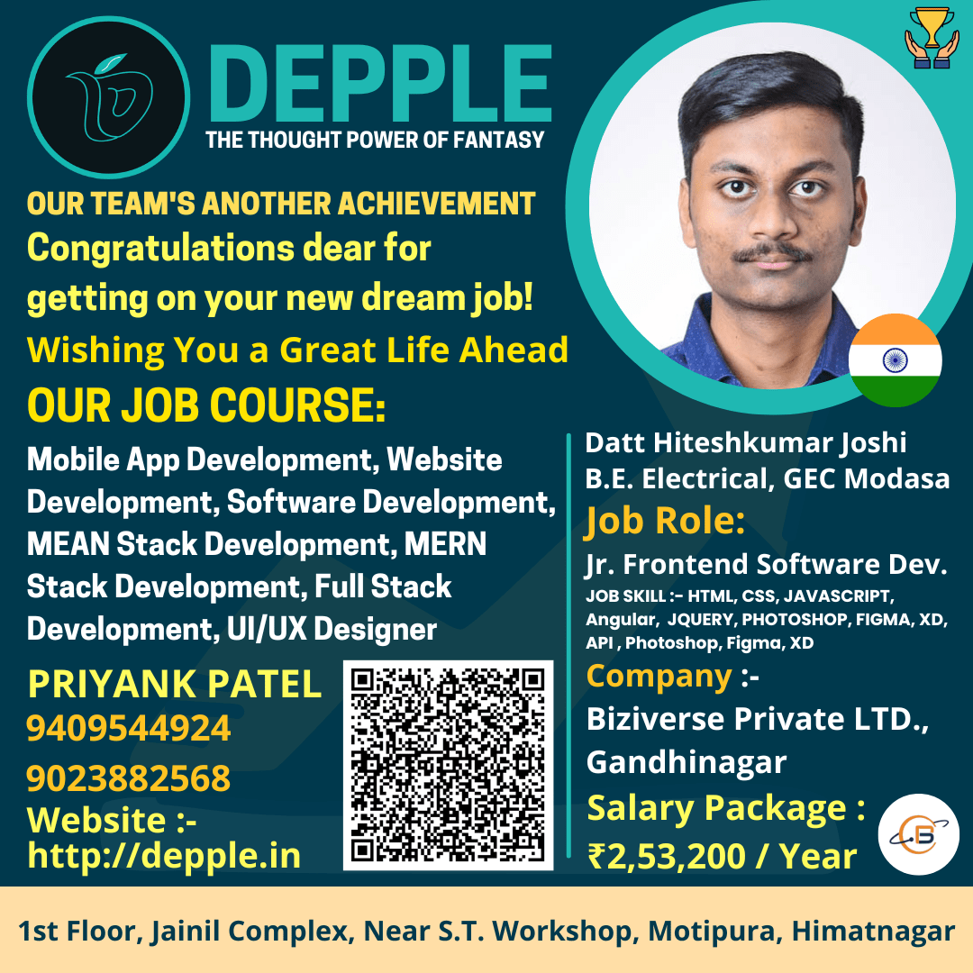 Depple Job Placement Training in Himatnagar