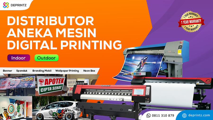 JUAL MESIN DIGITAL PRINTING INDOOR OUTDOOR, HARGA MESIN PLOTTER PRINTER