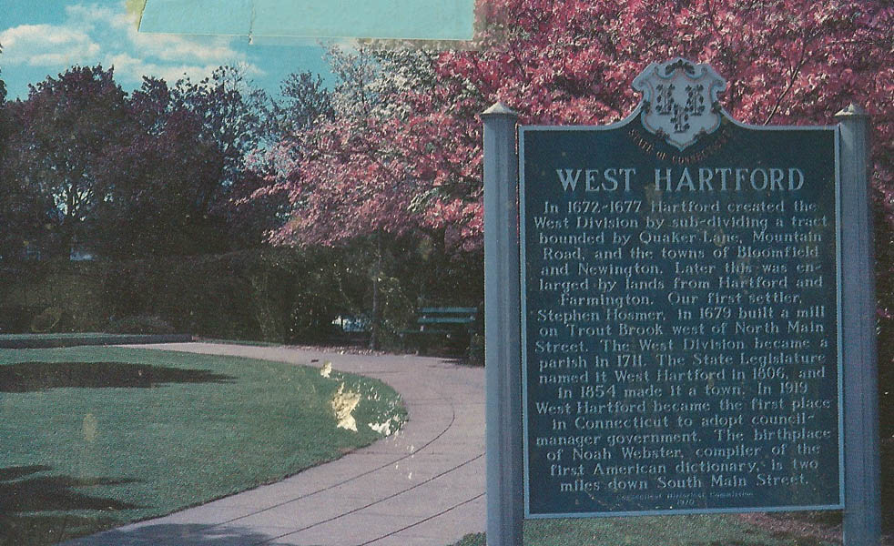 Rebecca went to West Hartford, Connecticut.