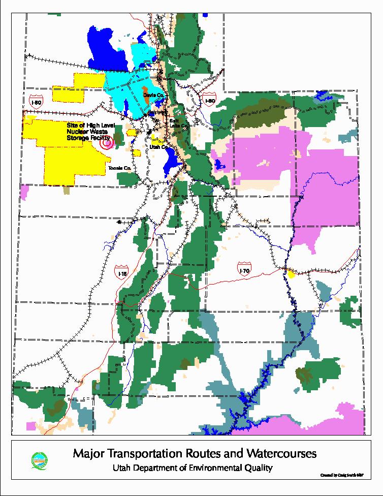 Environmental Maps Utah Department of Environmental Quality