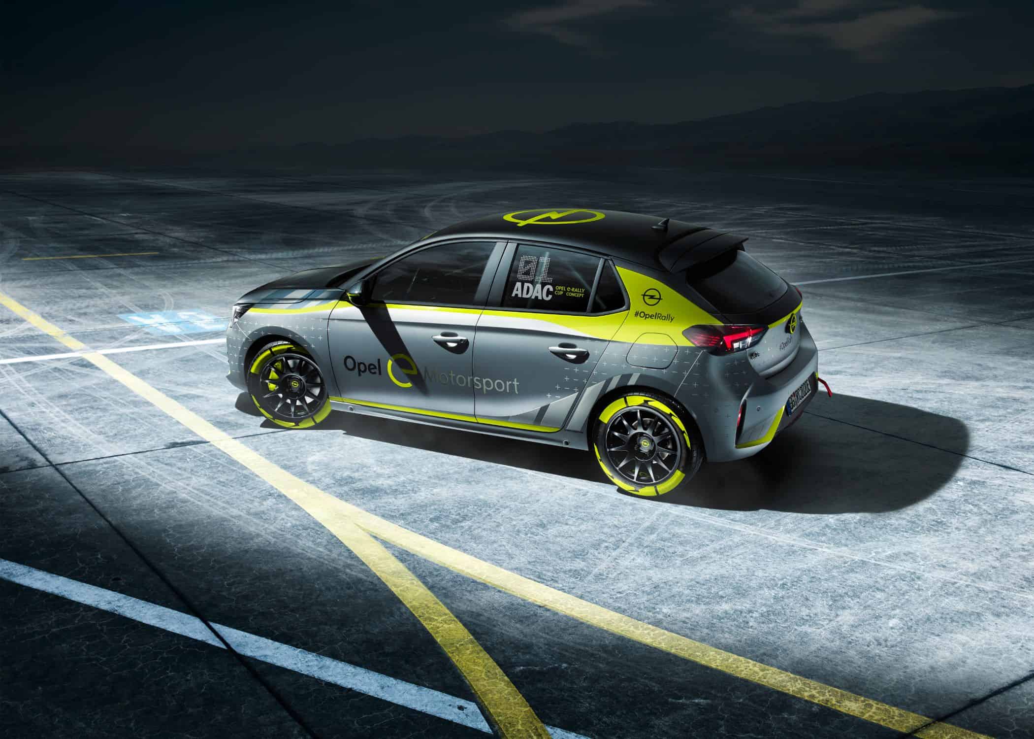 Opel mit batterie-elektrischem Rallyeauto in Frankfurt 5 Neues batterie-elektrisches Rallyeauto auf Basis des Corsa-e