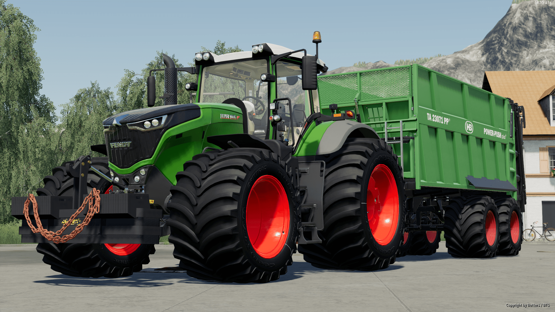 Fendt 1050 mit Brantner Der LS Treffpunkt