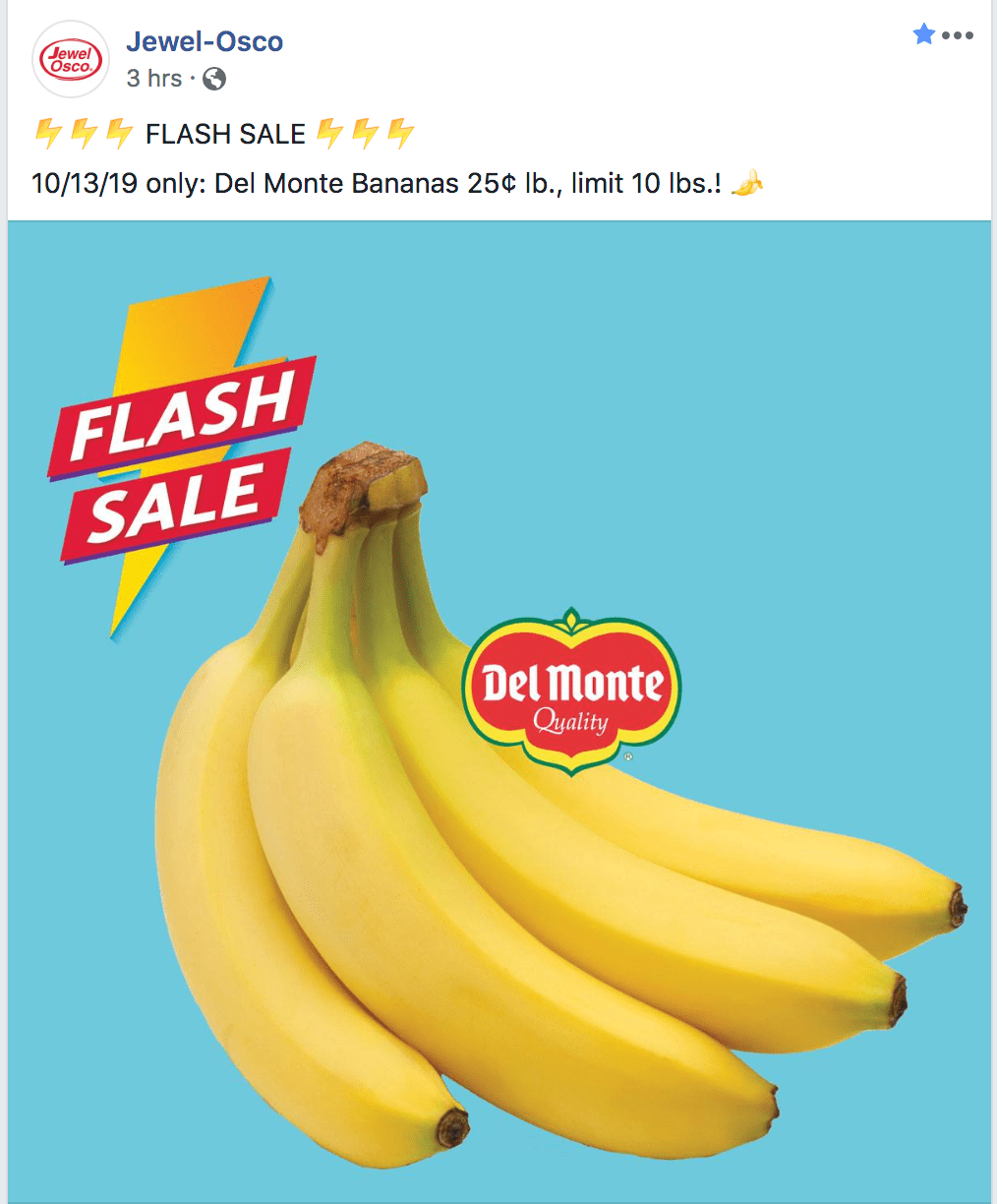 Dole bananas .25/lb at Jewel today deranged.mederanged.me