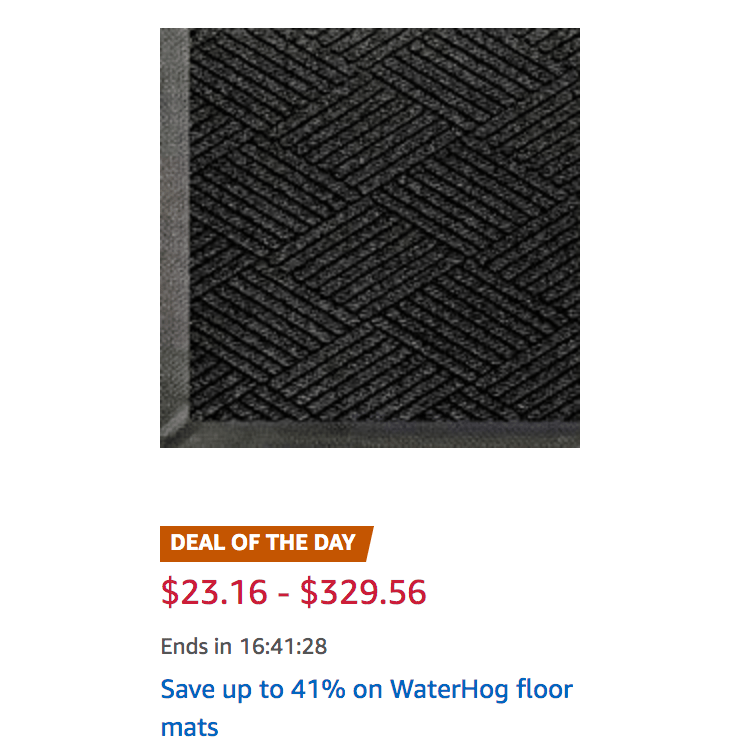 Amazon WaterHog Entrance Mats deranged.mederanged.me