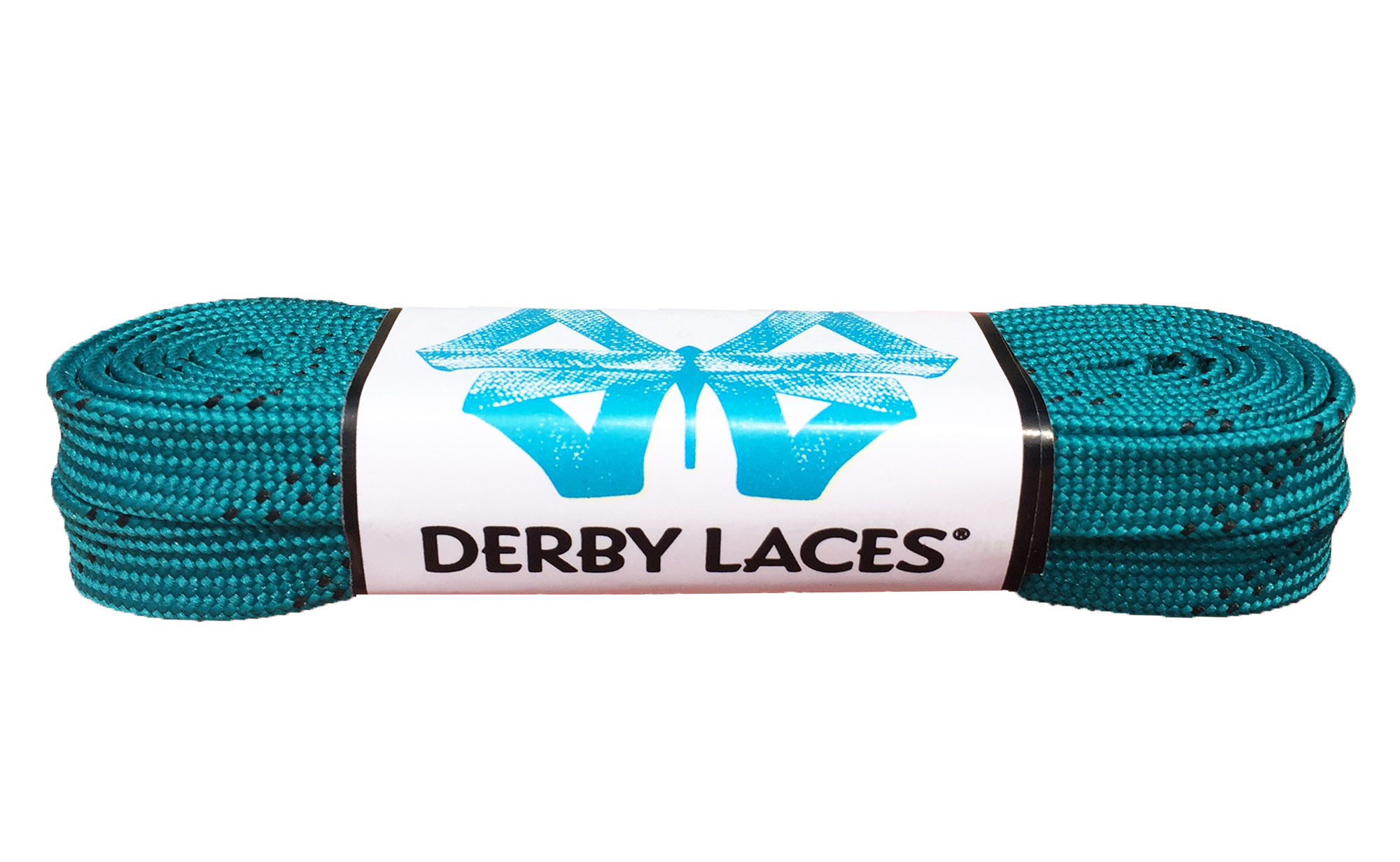 Teal Derby Laces Waxed Roller Derby Skate Lace in 60, 72, 84, 96, or
