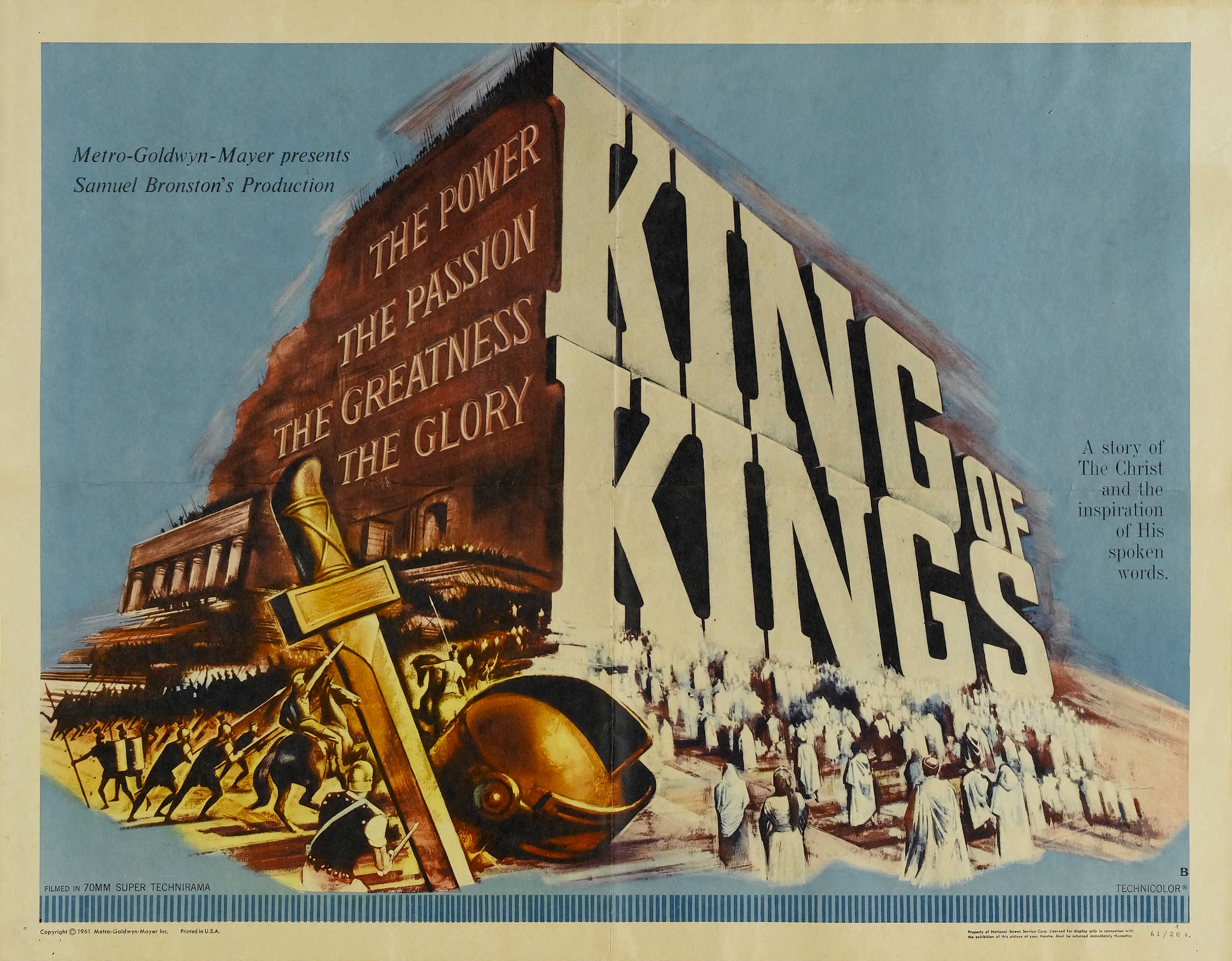 King of Kings **** (1961, Jeffrey Hunter, Robert Ryan, Siobhan McKenna