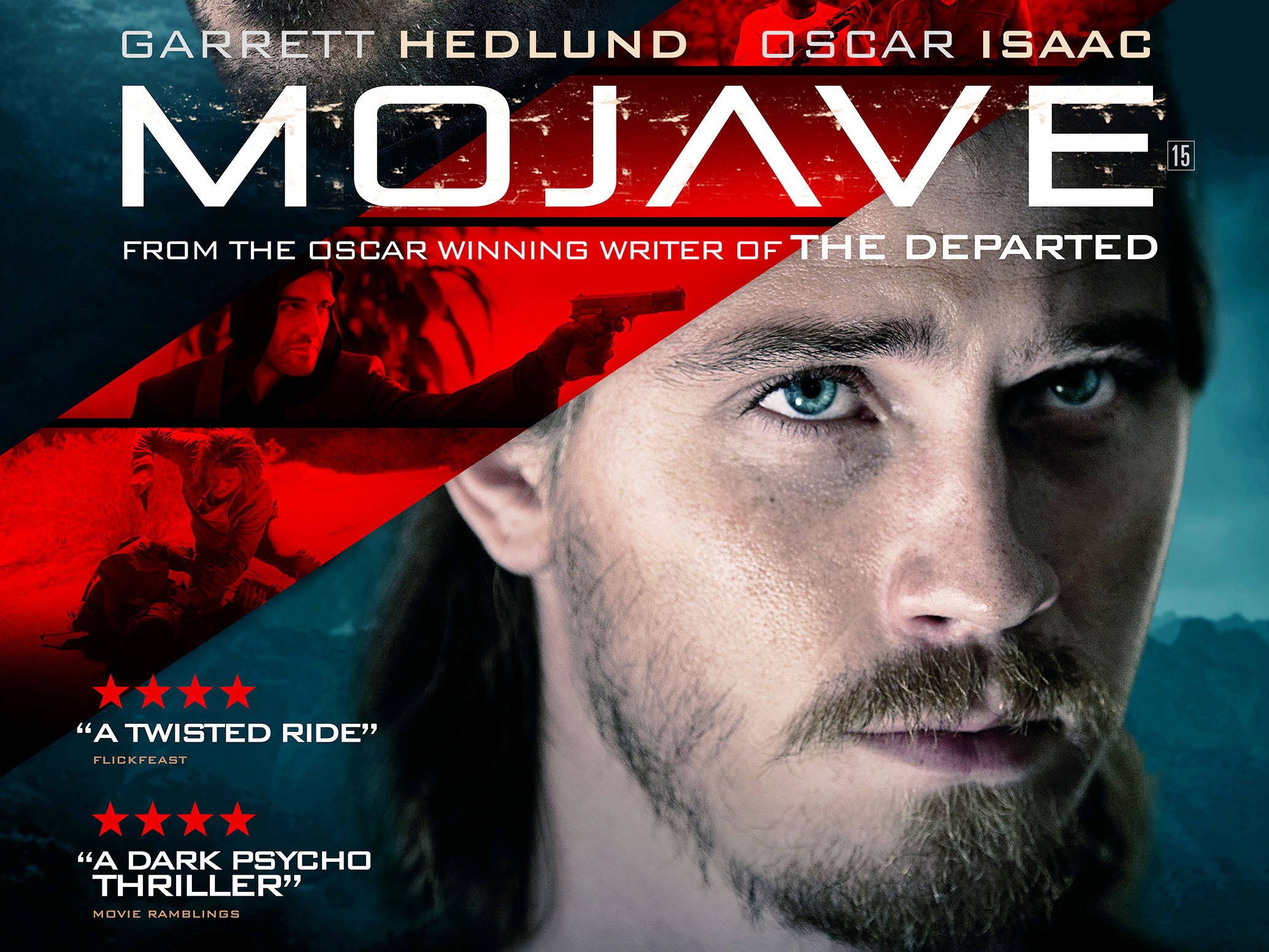 Mojave ***½ (2015, Garrett Hedlund, Oscar Isaac, Mark Wahlberg) Movie