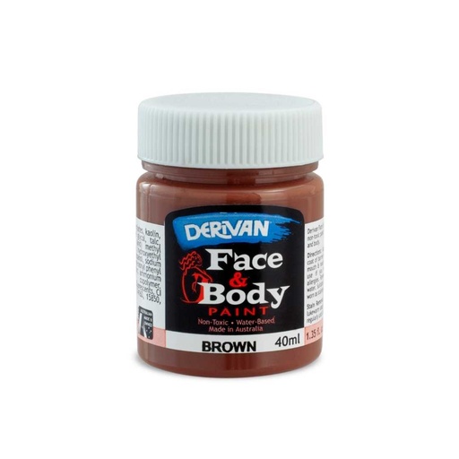 Brown Face Paint 40ml Capture Earthy Tones