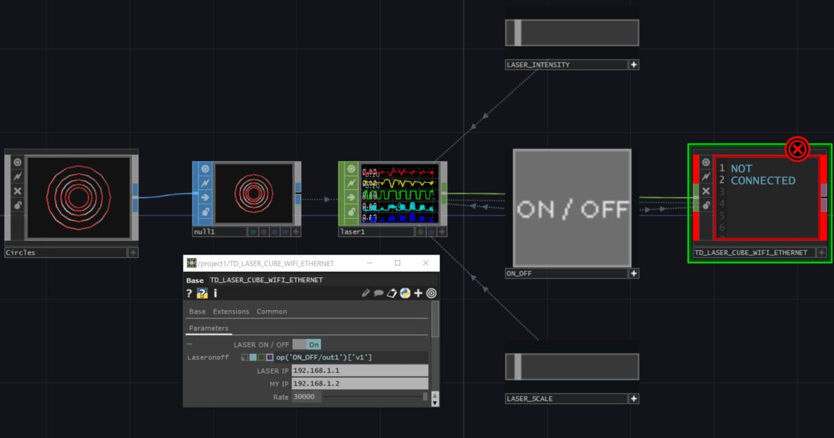 Laser Cube LAN + WiFi Working Script Derivative