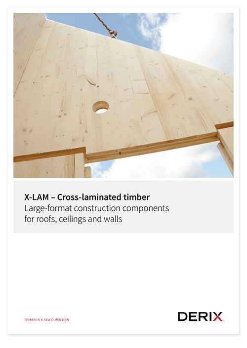 XLAM cross laminated timber DERIX GmbH