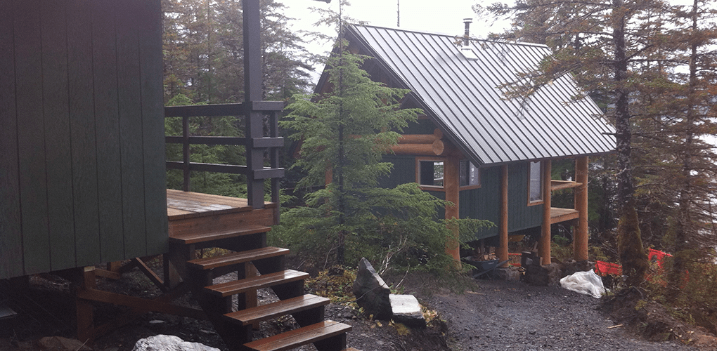 Latouche Island Remote Cabins Derks Construction