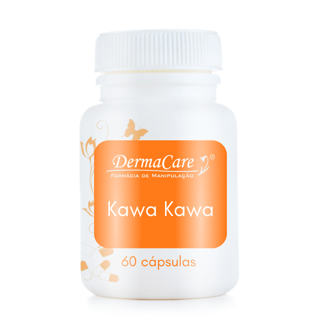 Kawa Kawa 100mg (Stress e Insônia) 60 cápsulas Dermacare Farmácia