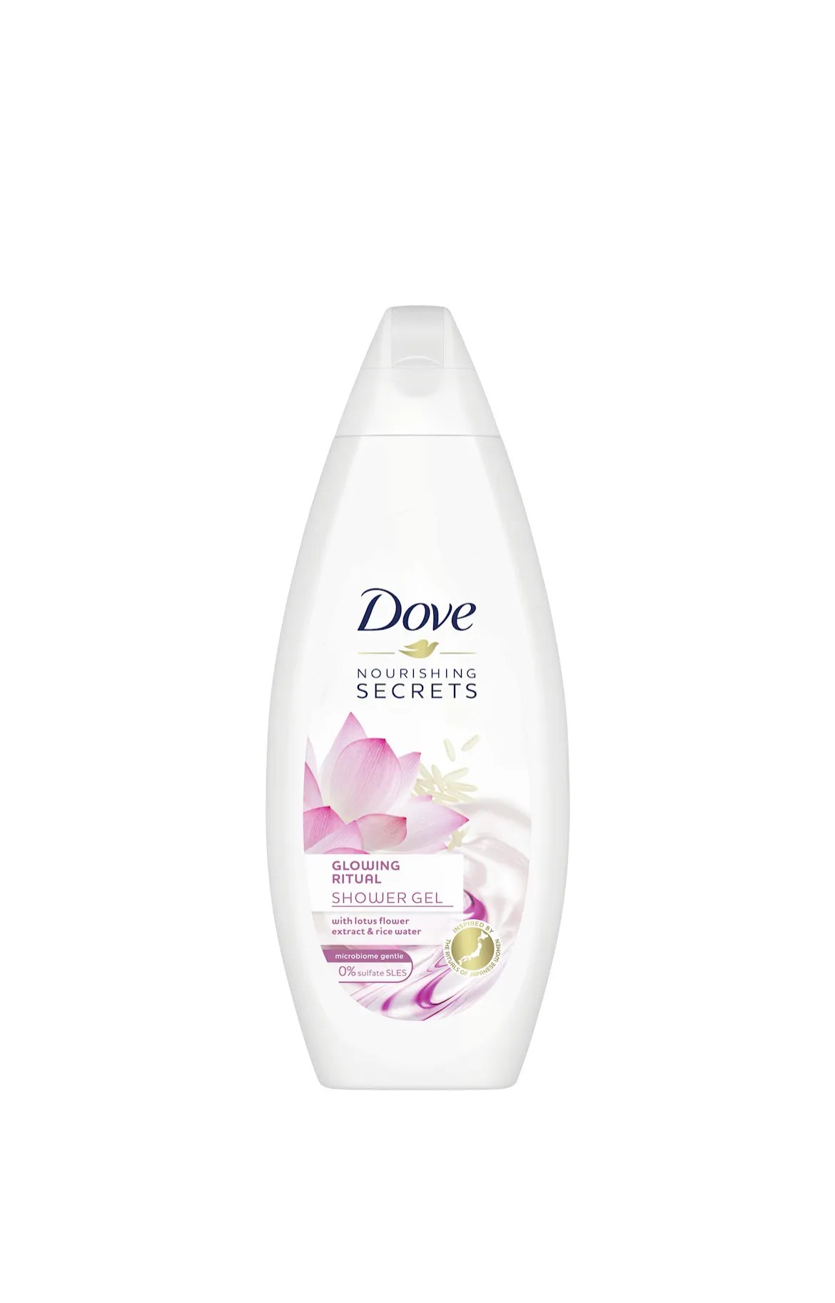 DOVE NOURISHING SECRETS GLOWING RITUAL BODY WASH WITH LOTUS FLOWER