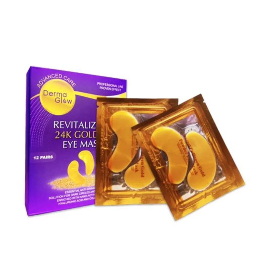 24K Gold Revitalizing Golden Eye Mask 12 Pairs