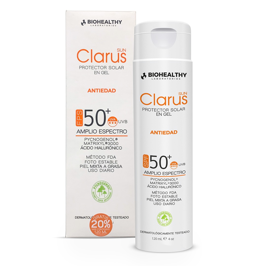 Clarus Gel Amplio Espectro Spf50+ X 120 Gr - Dermalife