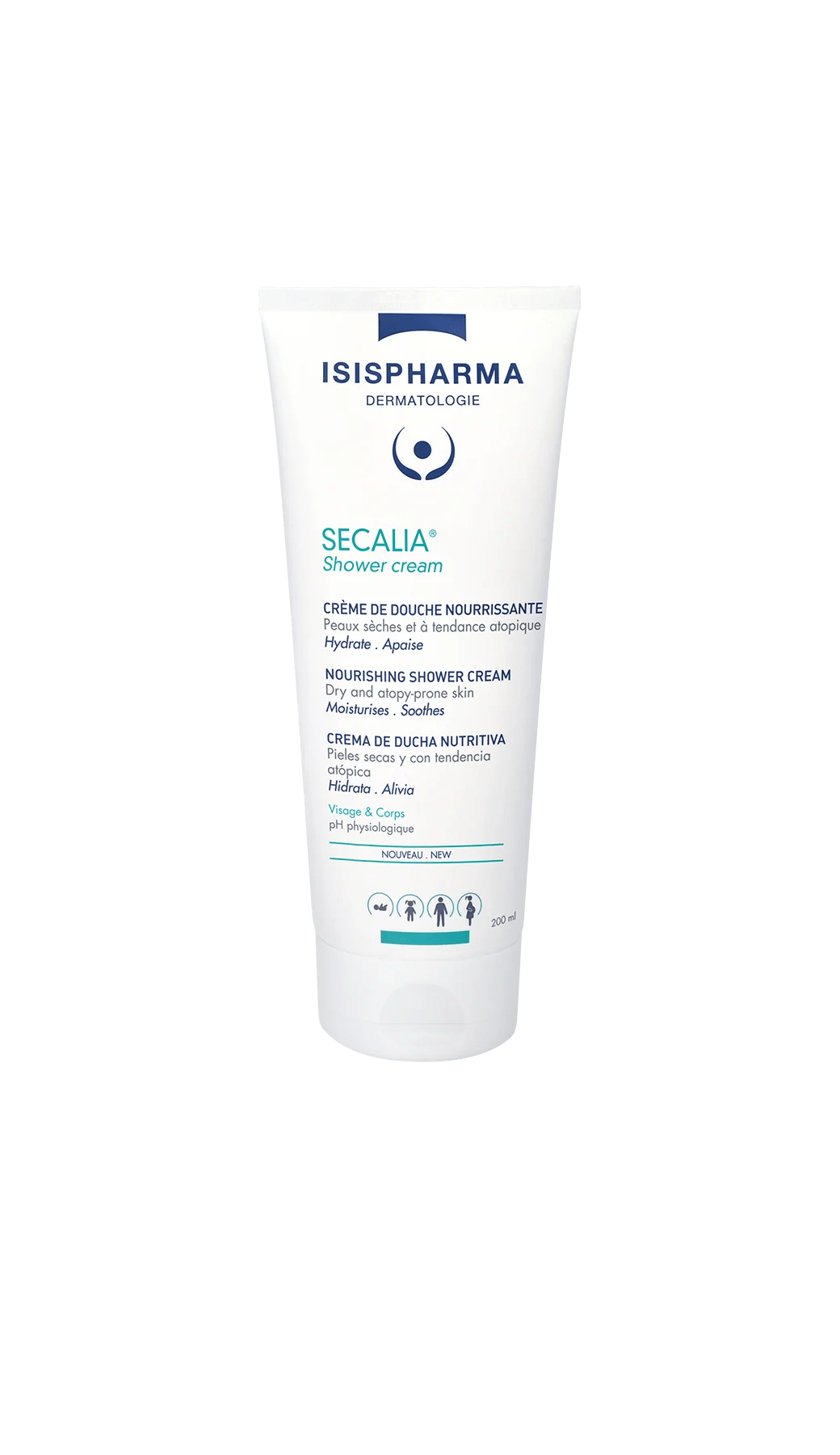 Secalia Shower Cream X 400 Ml Isispharma Dermalife