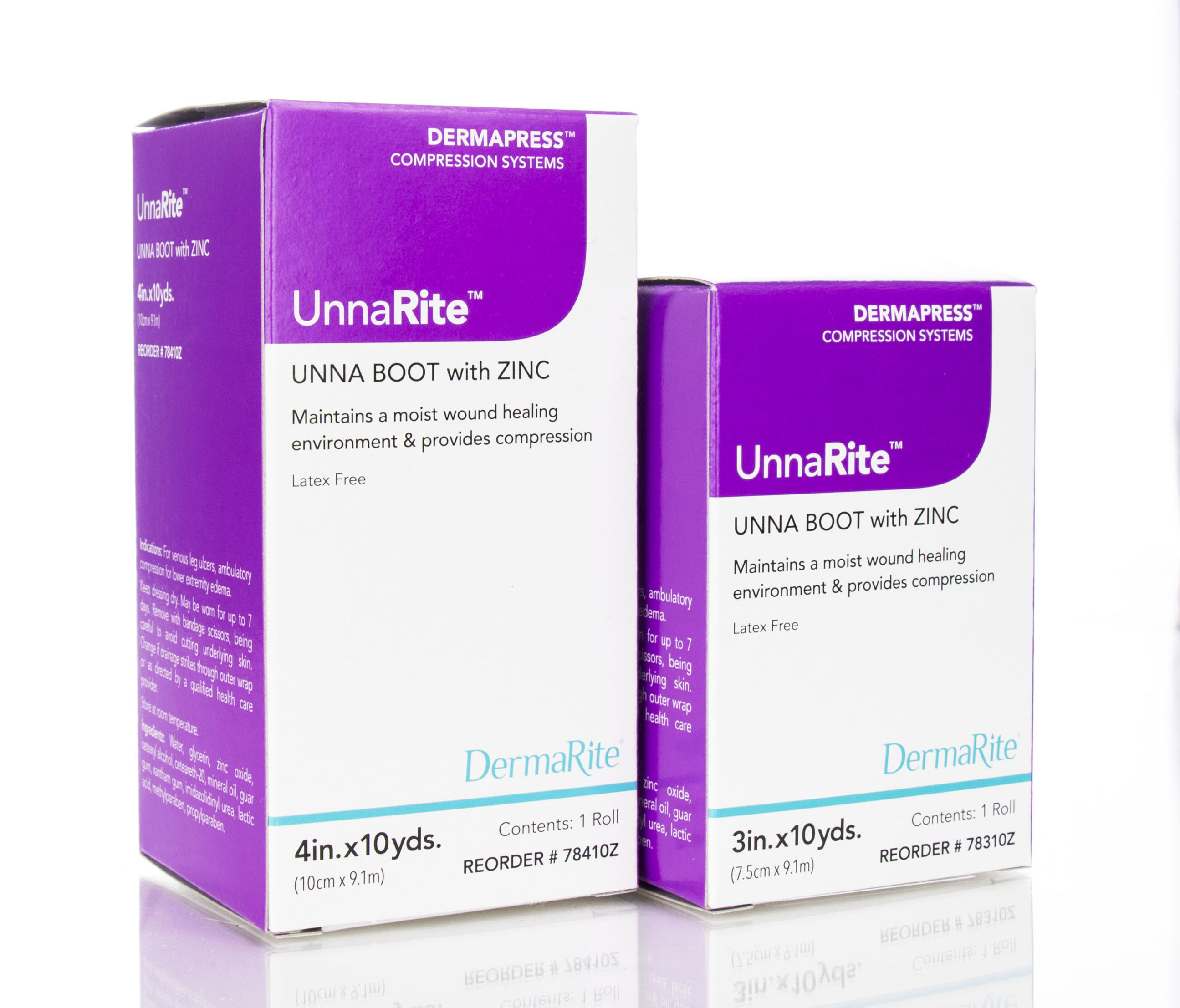 Unna Boot Dressing with Zinc Leg Ulcer Bandage for Senior Living