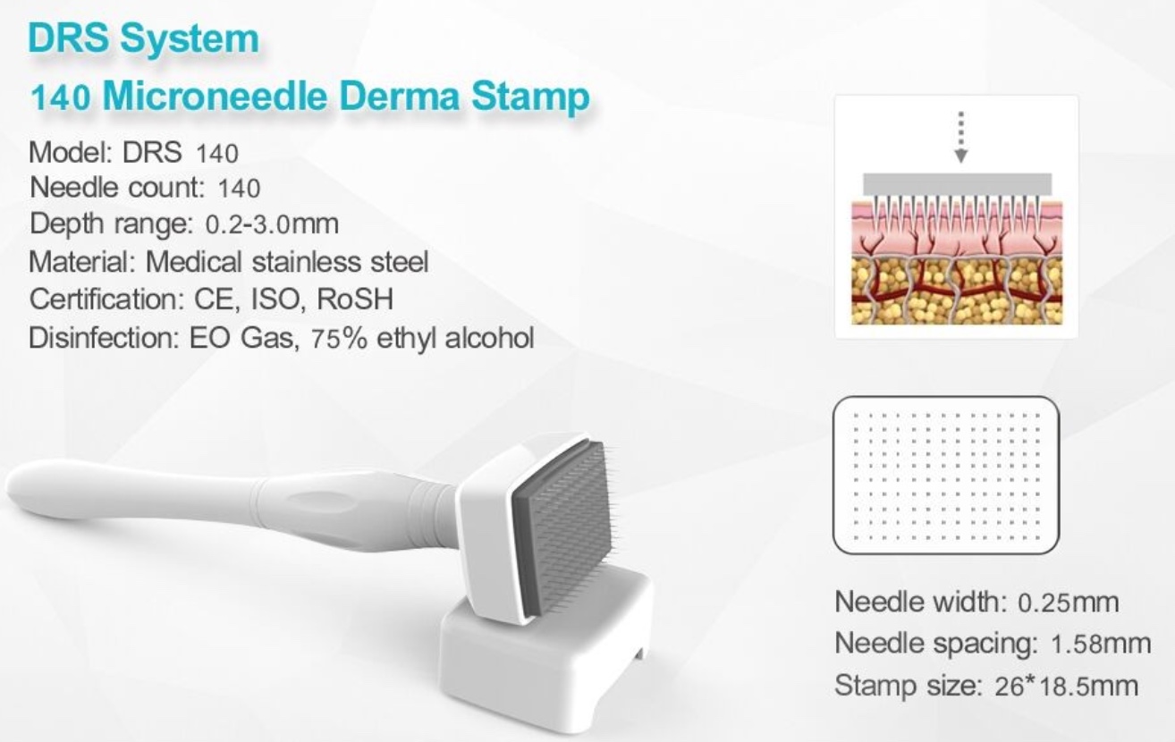 DRS Derma stamp 140pins Derma Roller Systems SA