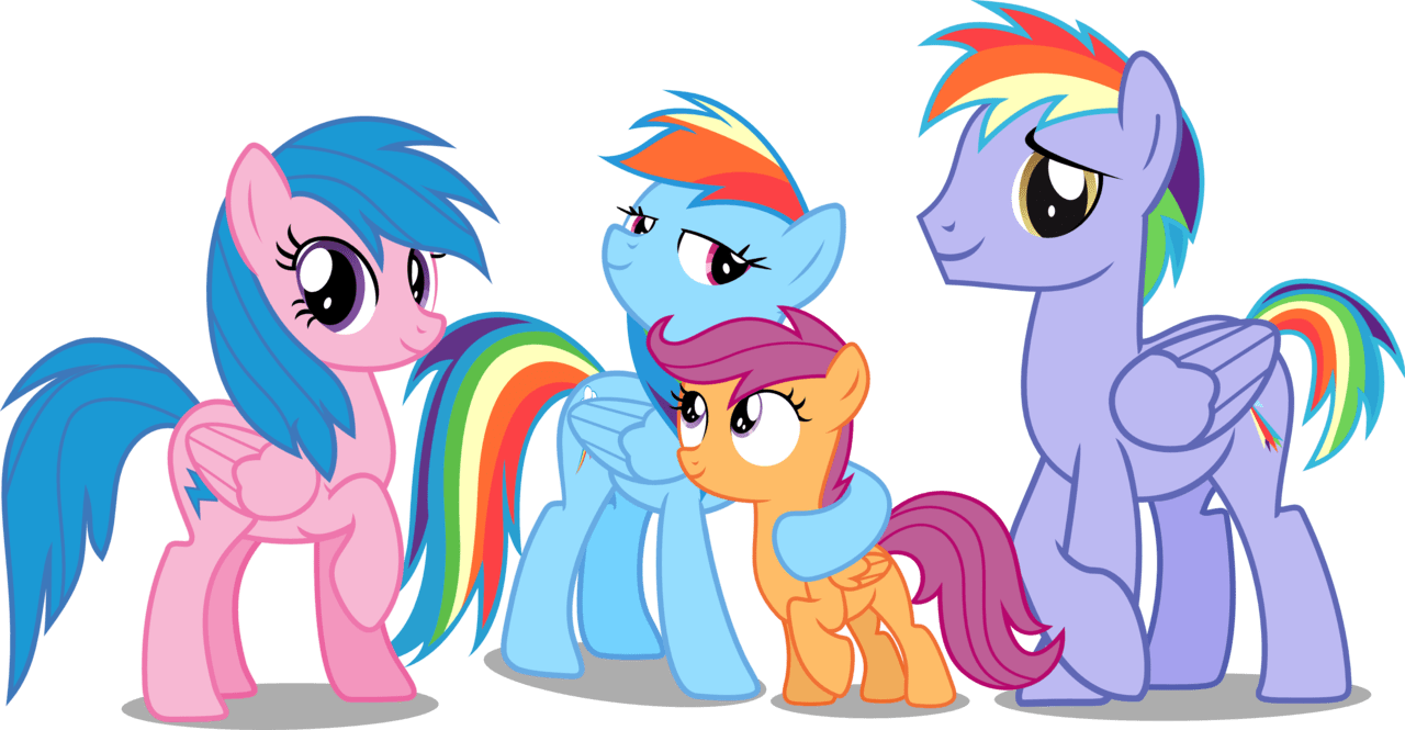390259 safe, artistvectorbrony, firefly, rainbow blaze, rainbow
