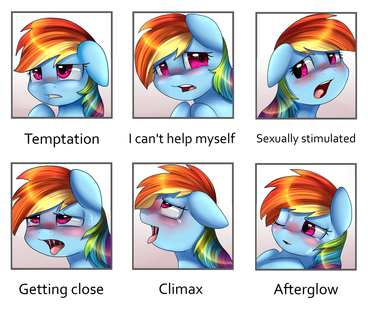 1161368 questionable, artistpridark, rainbow dash, pegasus, pony, afterglow, ahegao
