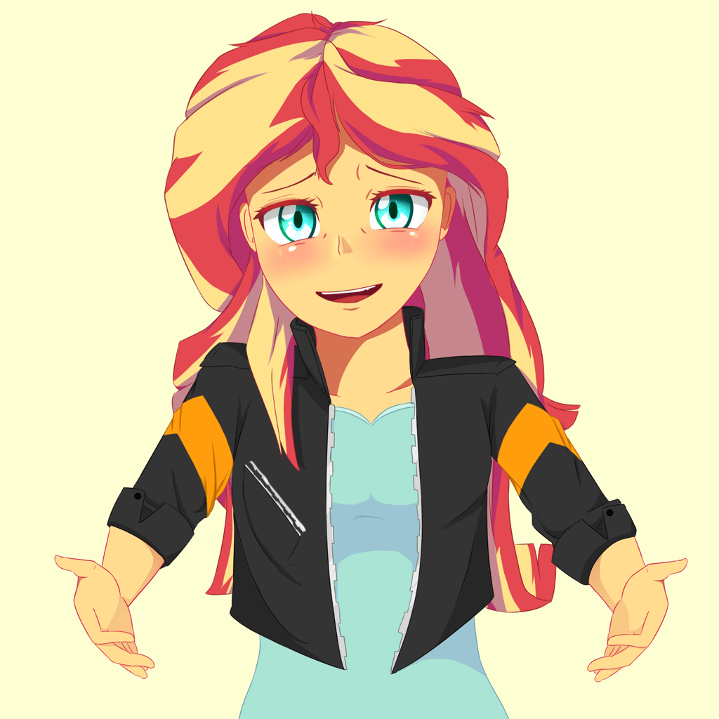 2501214 safe, artistnihithebrony, sunset shimmer, equestria girls
