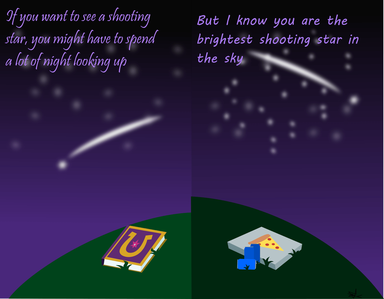 2674182 safe, aeroplanes and meteor showers, book, can, crossover shipping, food, friendship