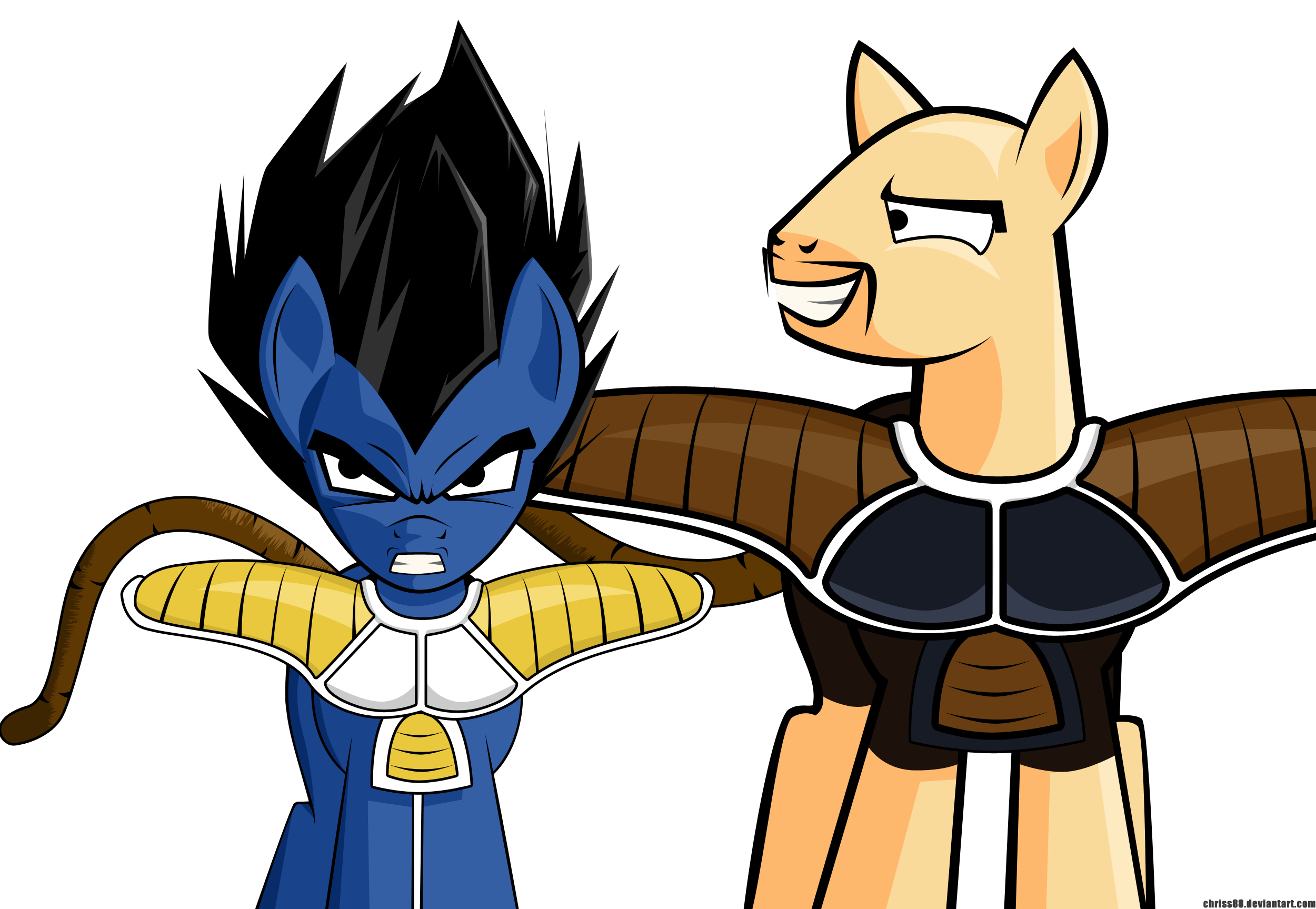 176830 safe, artistchriss88, saiyan, annoyed, dragon ball, dragon ball z, dragonball z