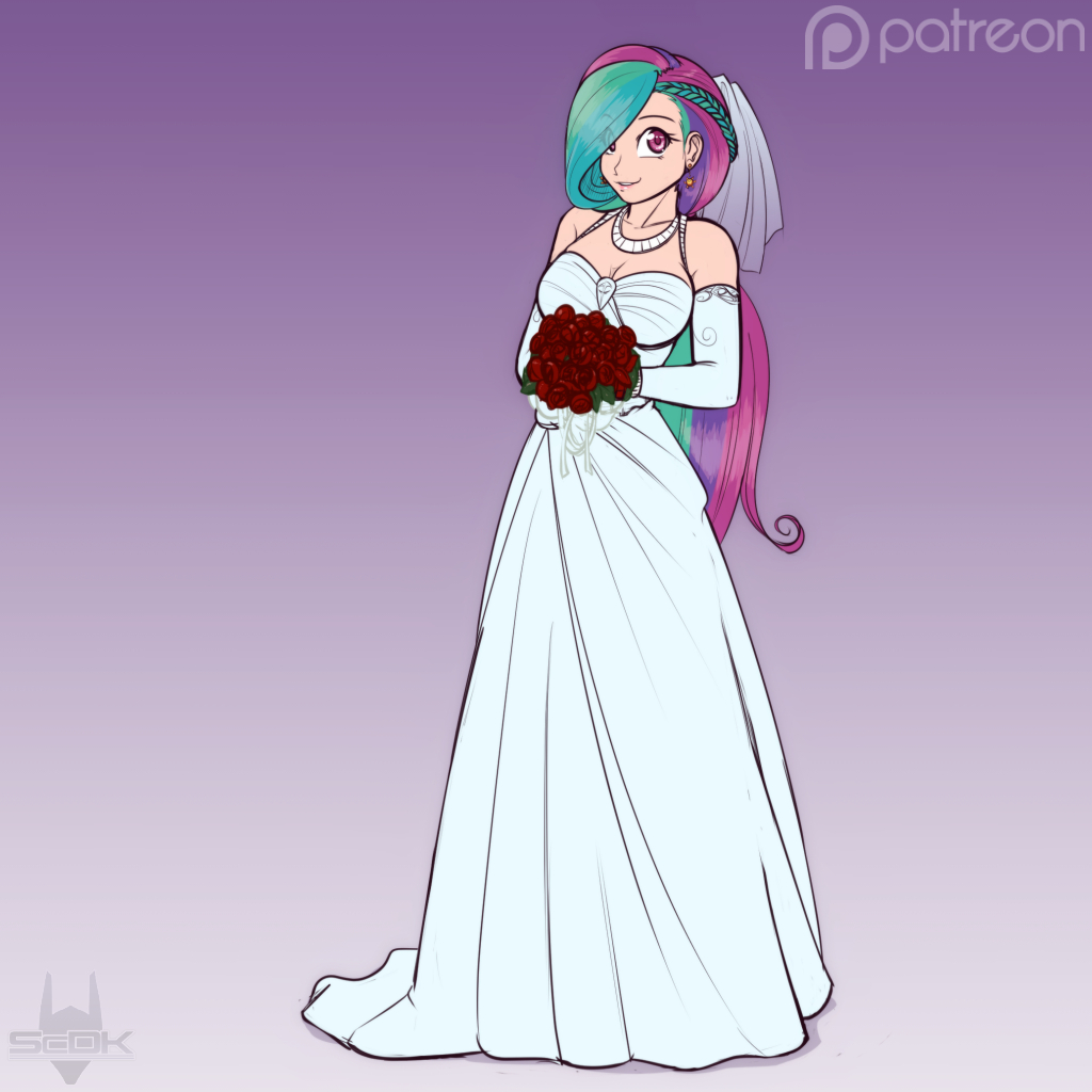 Bride Princess Celestia by Scorpdk r/mylittlepony