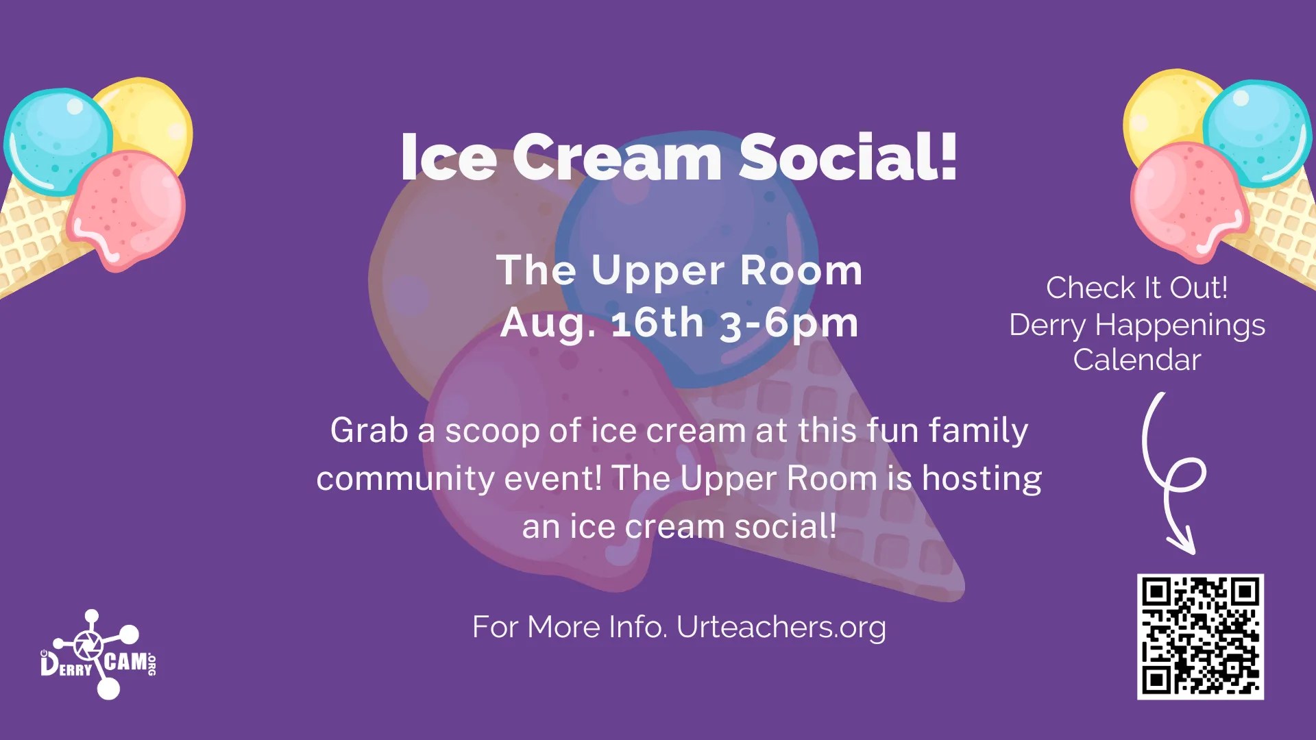 Ice Cream Social Derry Community Access Media