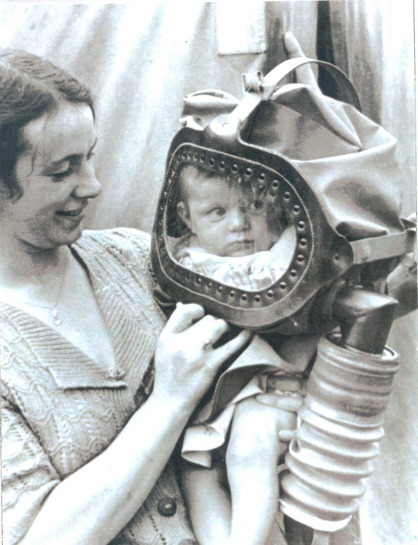 Baby Respirator World War Two Herts Memories