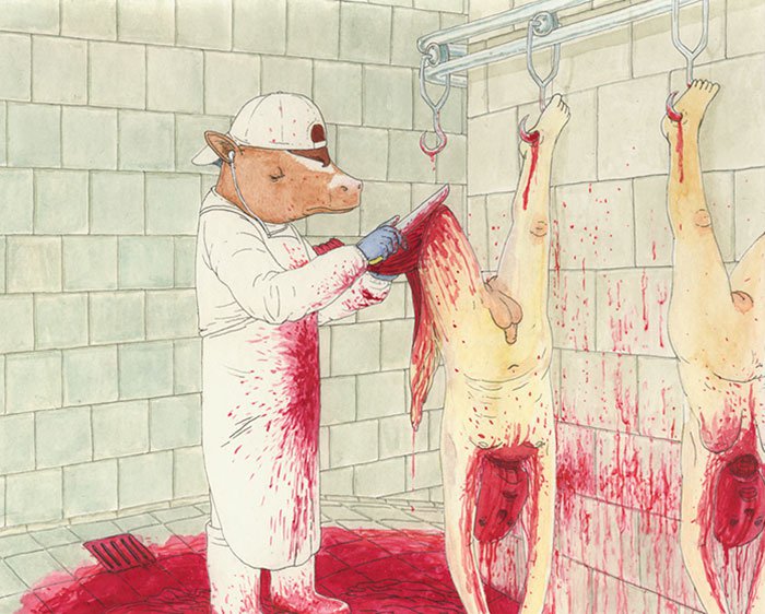 Ernüchternde Illustrationen zeigen So wäre das Leben, wenn Tiere sich
