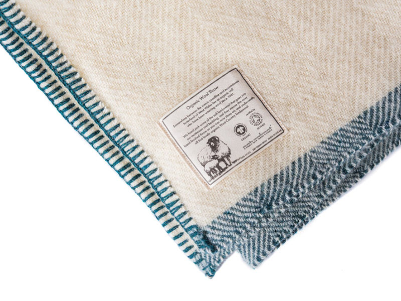 The Organic Wool Throw Derwent House