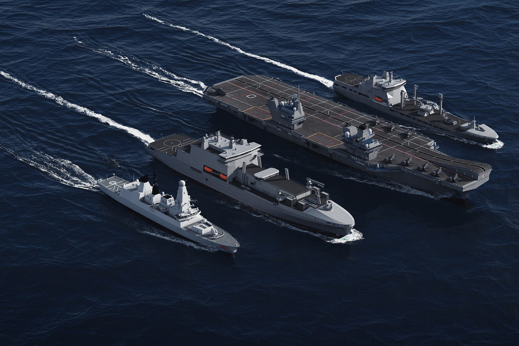 DE&S and Team Resolute sign Fleet Solid Support ships contract