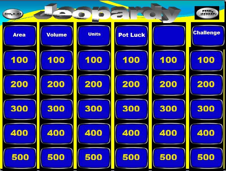 40 Jeopardy Powerpoint Template 5 Categories Desalas Template