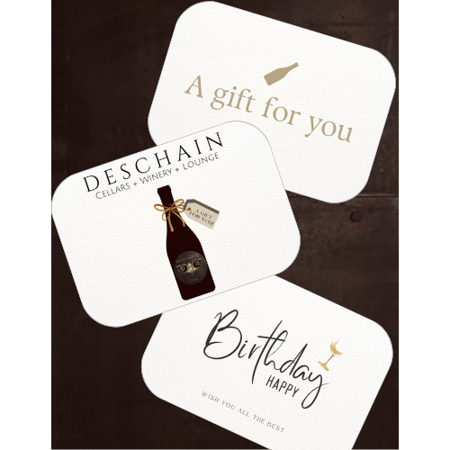 Deschain Cellars Digital Gift Cards DESCHAIN Cellars + Winery + Lounge