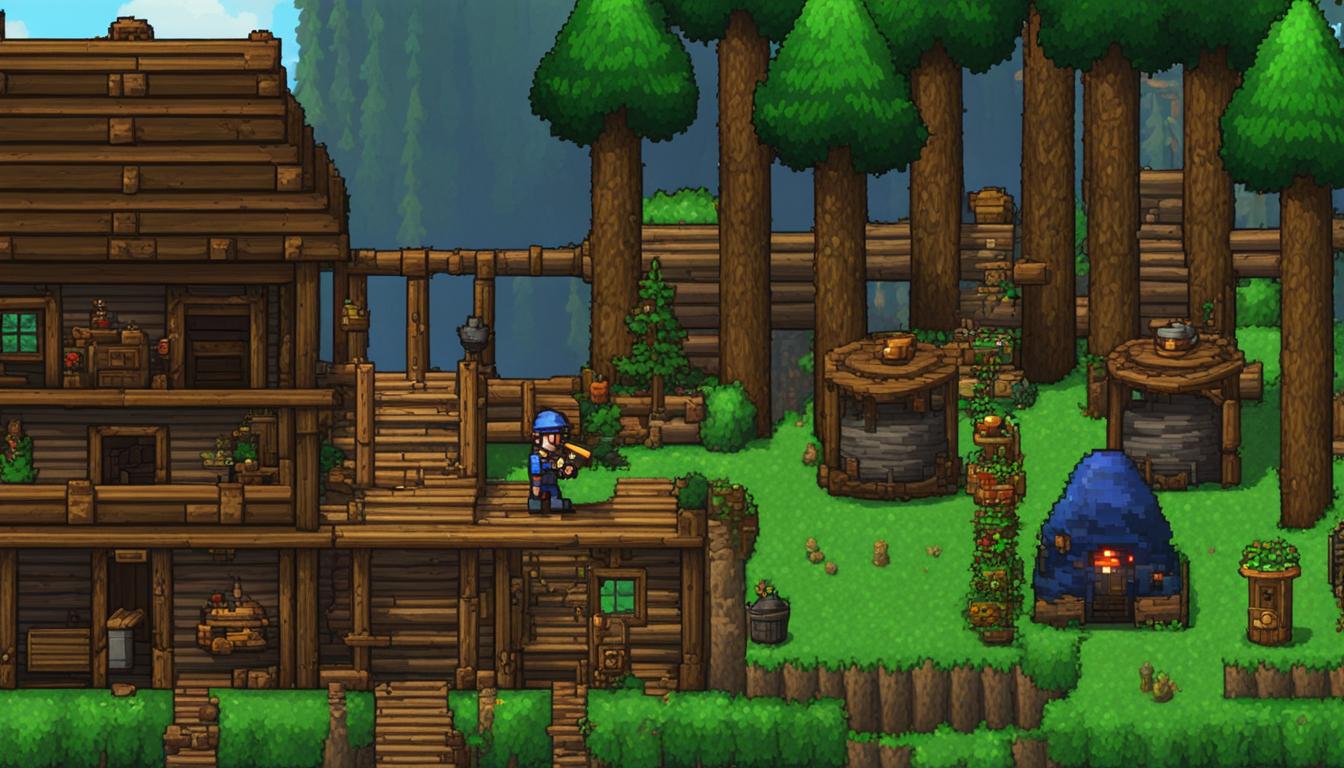 Unlock Crafting Magic with the Sawmill Terraria Guide Descriptive Audio