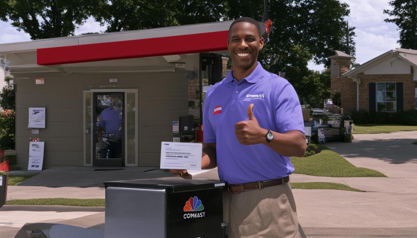 Easy Steps to Your Comcast Equipment Return Guide Descriptive Audio