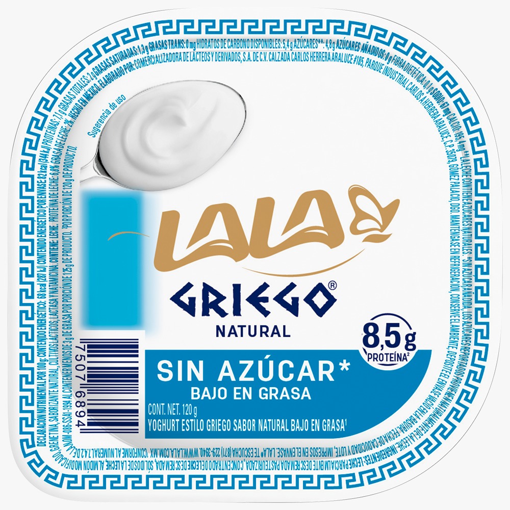 Grupo Lala crece la familia de yoghurt con la llegada de Lala Griego