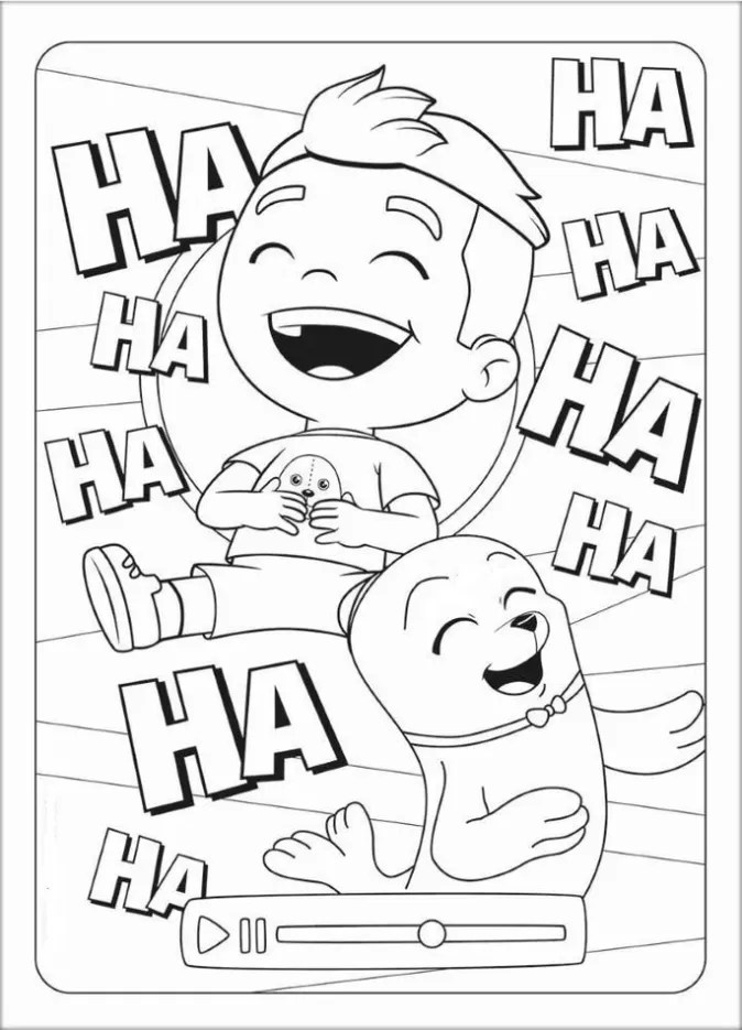 Luccas Neto para colorir e imprimir