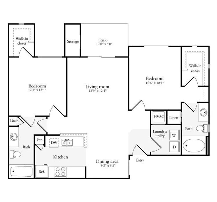 1 and 2 Bedroom Apartments for Rent in Peoria AZ Desert Harbor