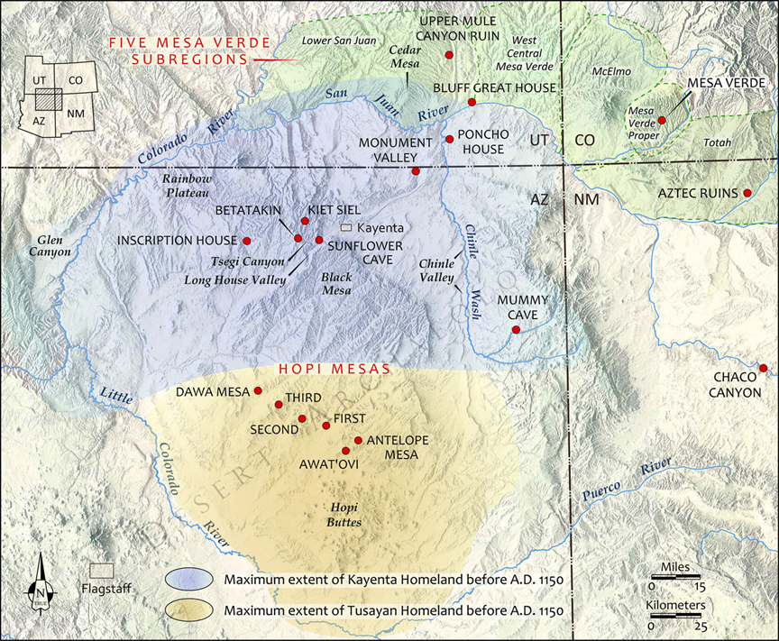 Map Of The High Desert 4_HiDefRegionalMap2 OPT Desert Archaeology, Inc. Fullservice