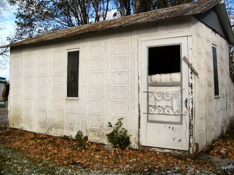 1912 Rusk Auto House 12' X 18' Prefabricated Car Garage For Sale